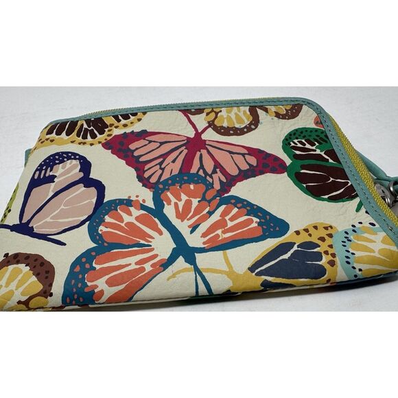 Vintage Fossil Women's Weekender Wristlet With Butterflies Brand New With Tags - Picture 9 of 9